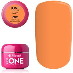 Silcare Base One Gel UV Matt #02 Orange Lemonade 5g