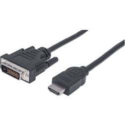Manhattan HDMI - DVI-D Dual Link 1.8m