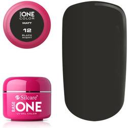 Silcare Base One Gel UV Matt #12 Black Night 5g