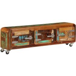 Wegot Solid Recycled Wood TV Bench 120x37cm