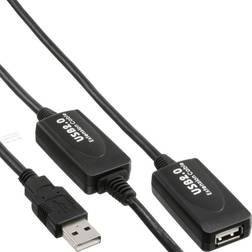 MicroConnect Active USB A - USB A M-F 2.0 15m