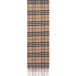 Burberry The Mini Classic Vintage Check Cashmere Scarf - Archive Beige (80151621)