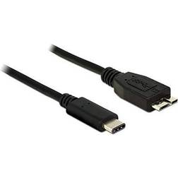 DeLock SuperSpeed USB C - USB Micro-B 3.1