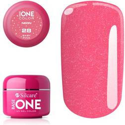 Silcare Base One Gel UV Neon #28 Baby Pink 5g