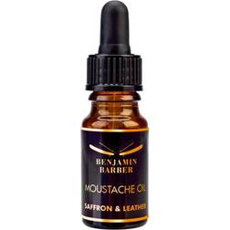 Benjamin Barber Moustache Oil Saffron & Leather 10ml