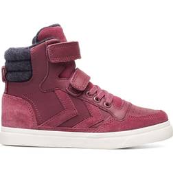 Hummel Stadil Winter High Jr Sneakers - Blauw/Purper/Rood