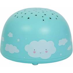 A Little Lovely Company Cloud Projector Light Nattlampa