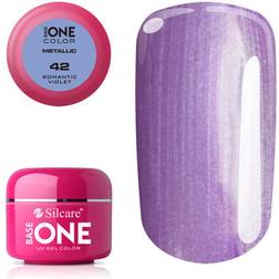 Silcare Base One Gel UV Metallic #42 Romantic Violet 5g