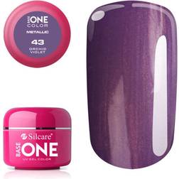 Silcare Base One Gel UV Metallic #43 Orchid Violet 5g