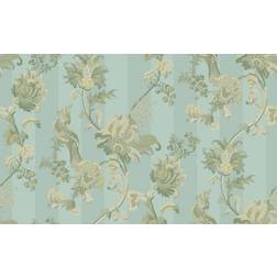 Cole & Son Streifentapete Zerzura von Duck Egg Olive vert