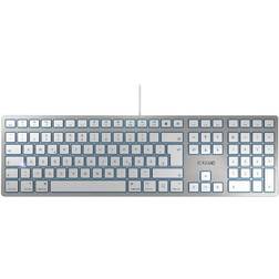 Cherry KC 6000 Slim USB Allemand Argent