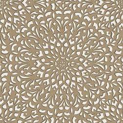 Cole & Son Gittertapete Medina von Gilver Parchment beige