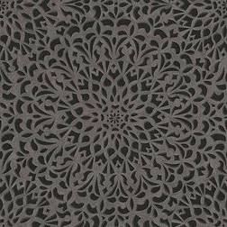 Cole & Son Gittertapete Medina von Pewter Charcoal brun