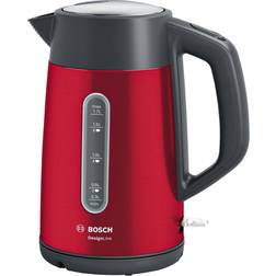 Bosch SDA Wasserkocher TWK4P434 Deep Red/Gr