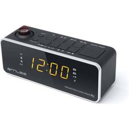 Muse M-188 P Reloj Digital Negro radio