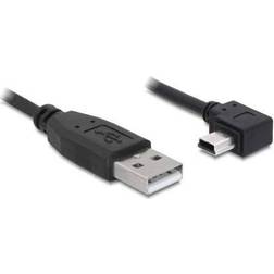 DeLock Angled USB A-USB mini-B 2.0 0.5m