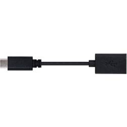 Nanocable USB A-USB C M-F 2.0 0.2m