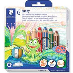 Staedtler Noris Buddy 3 in 1 Kids Colouring Pencil 140 C6