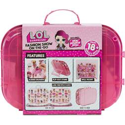 LOL Surprise Fashion Show On the Go Hot Pink Storage & 4 in 1 Playset