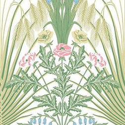 Cole & Son Tapete Bluebell von and Green and Cream verde