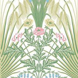 Cole & Son Tapete Bluebell von and Green and Cream vert