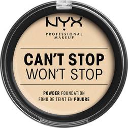 NYX Can't Stop Won't Stop Powder Foundation Pale
