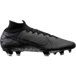 Nike Mercurial Superfly 7 Elite FG M - Black/Dark Grey/Black