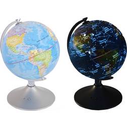 Kon-Tiki Globe with Starry Sky 23cm Jordglob