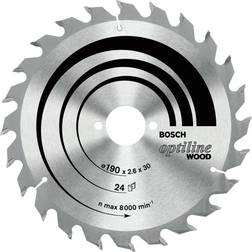 Bosch Hoja De Sierra Circular Wz 160X20Mm 24Z Boschoptiline