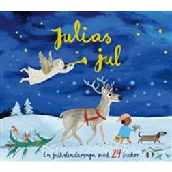 Julias jul: En julkalendersaga med 24 luckor (Board book)