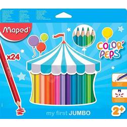 Maped Color'Peps My First Jumbo Coloured Pencils 24 Pack