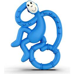 Matchstick Monkey Teether scimmia mini azzurro blu