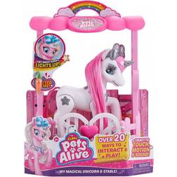 Zuru Pets Alive My Magical Unicorn & Stable