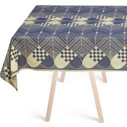 Georg Jensen Christmas Tablecloth Blue/Gold (300x165cm)