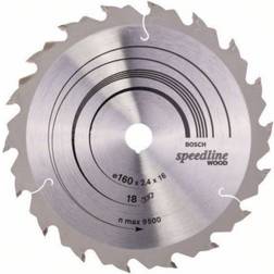 Bosch Katkaisuterä puulle SPEEDLINE WOOD 160x2,4x16,0 mm Z18 15