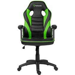 Paracon Squire Gaming Chair - Black/Green