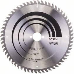 Bosch Katkaisuterä puulle OPTILINE WOOD 250x3,2x30,0 mm Z60 10