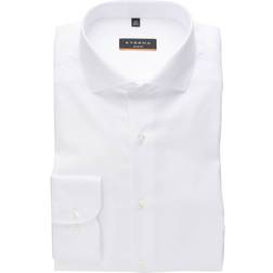 Eterna Langærmet Skjorte Slim Fit - White