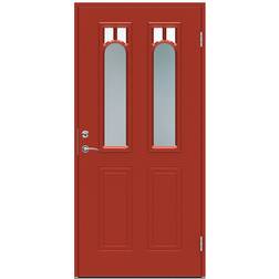 Swedoor Wagner Ytterdörr Dekorglas S 4050-Y80R V (90x200cm)
