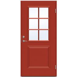 Swedoor Smetana Ytterdörr Klarglas S 4050-Y80R V (100x210cm)