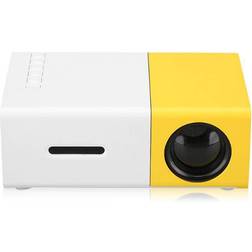 YG-300 Portable LED Projector 1080P Yellow