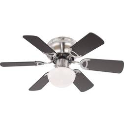 Globo UGO Ventilator Nickel Matt 1xE27