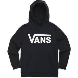 Vans Kid's Classic Pullover Hoodie - Black/White (VN0A3WCWBLK)