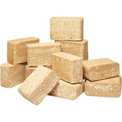 Greenwood Wood Briquettes 10kg Värmelogg Pall