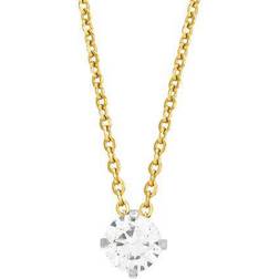 Blomdahl Tiffany Necklace - Gold/White
