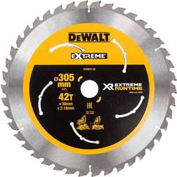 Dewalt DT99574-QZ Hojas para Sierra Circular Estacionaria xr extreme runtime 305mm x 30mm 42D