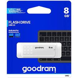 GOODRAM UME2 unità flash USB 8 GB tipo A 2.0 Giallo