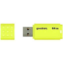 GOODRAM UME2 unità flash USB 64 GB tipo A 2.0 Giallo