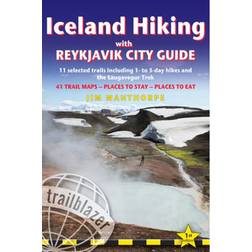 Iceland Hiking - with Reykjavik City Guide: 11 selected trails including the Laugavegur Trek (Paperback, 2020)