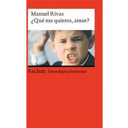 ¿Qué me quieres, amor? (Paperback)